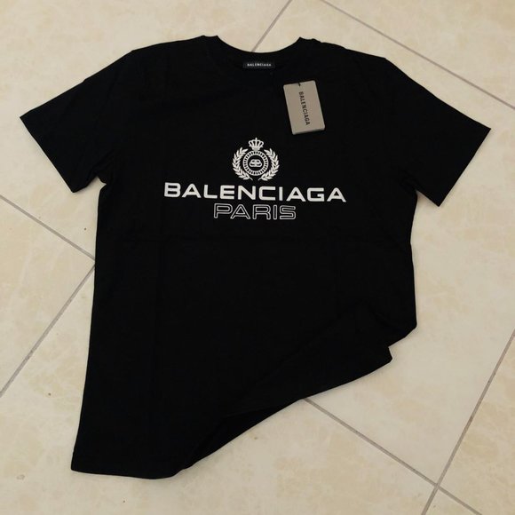 Balenciaga Shirts Black Men Tshirt Poshmark